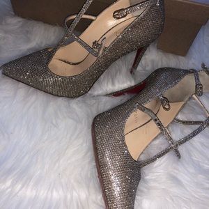 Gold Christian Loubs